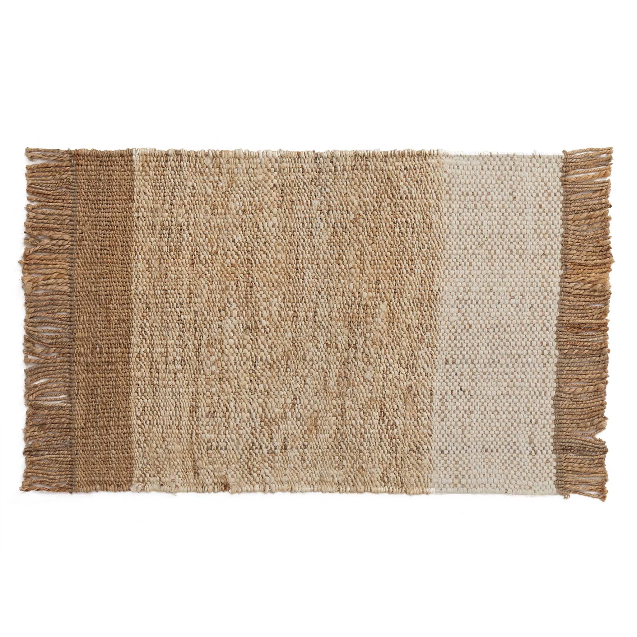 Naya Jute Door Mat [Natural/Ivory/Natural white]