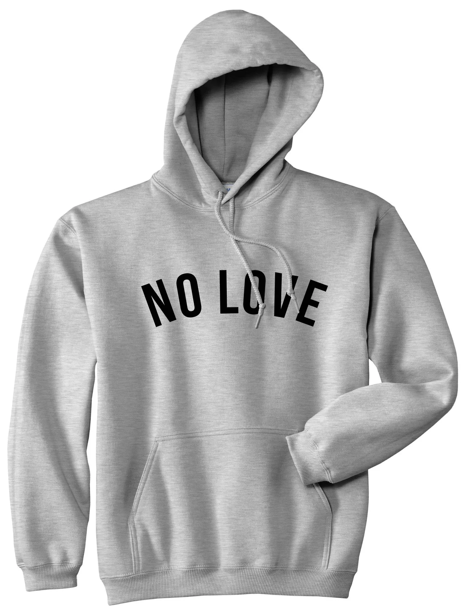 No Love Pullover Hoodie Hoody