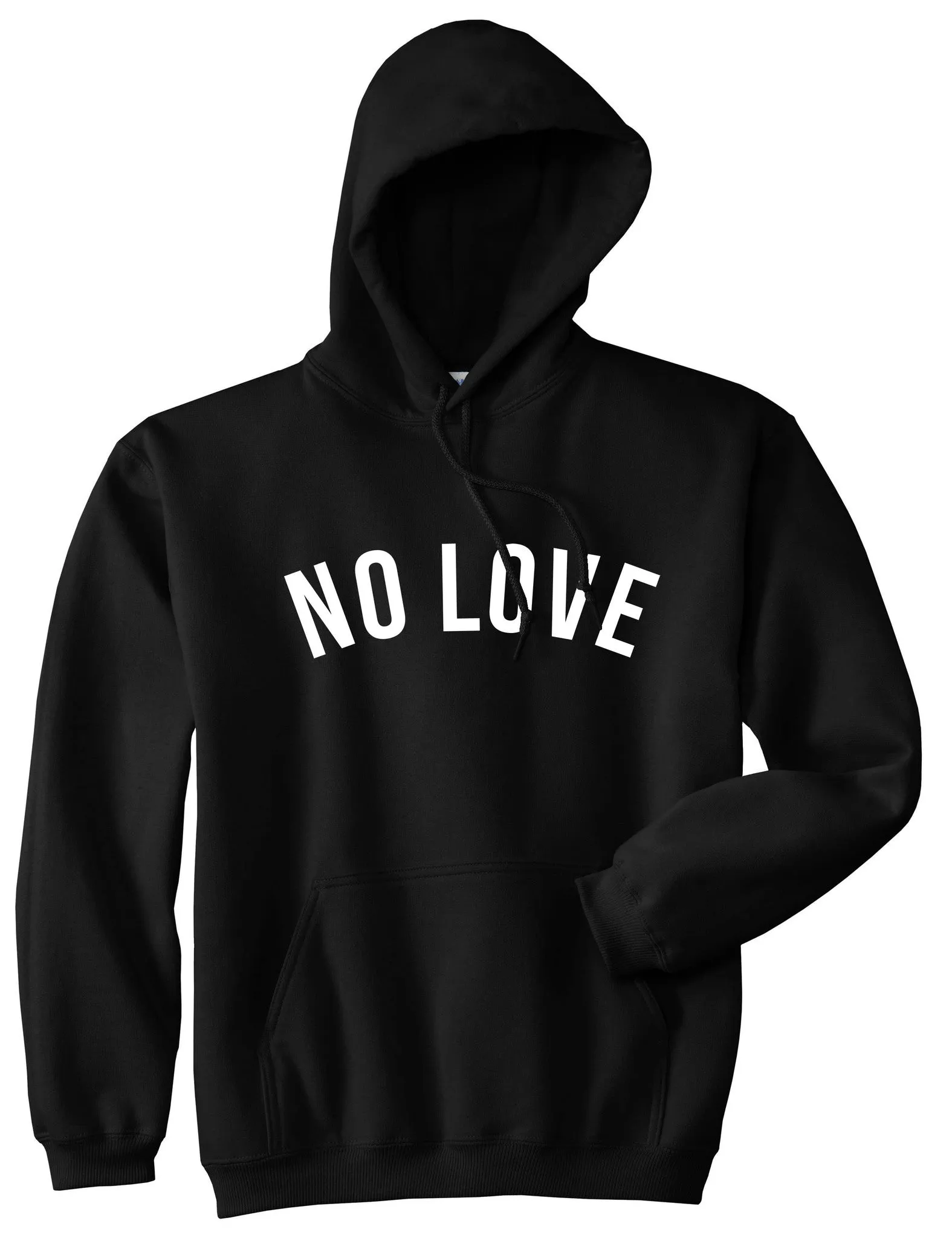 No Love Pullover Hoodie Hoody