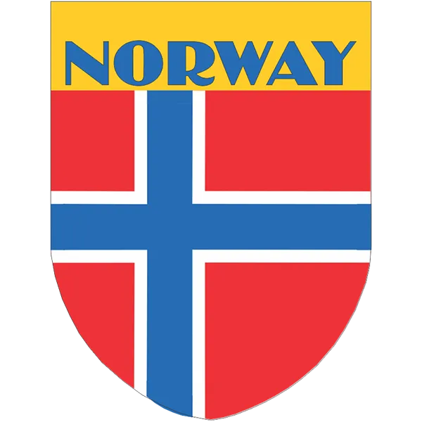 Norway Flag Shield Style