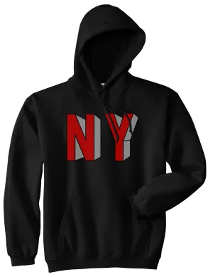 NY Block Letters Pullover Hoodie