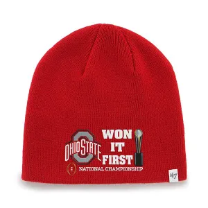 Ohio State Buckeyes 47 Brand 2015 College Football National Champs Cap Beanie