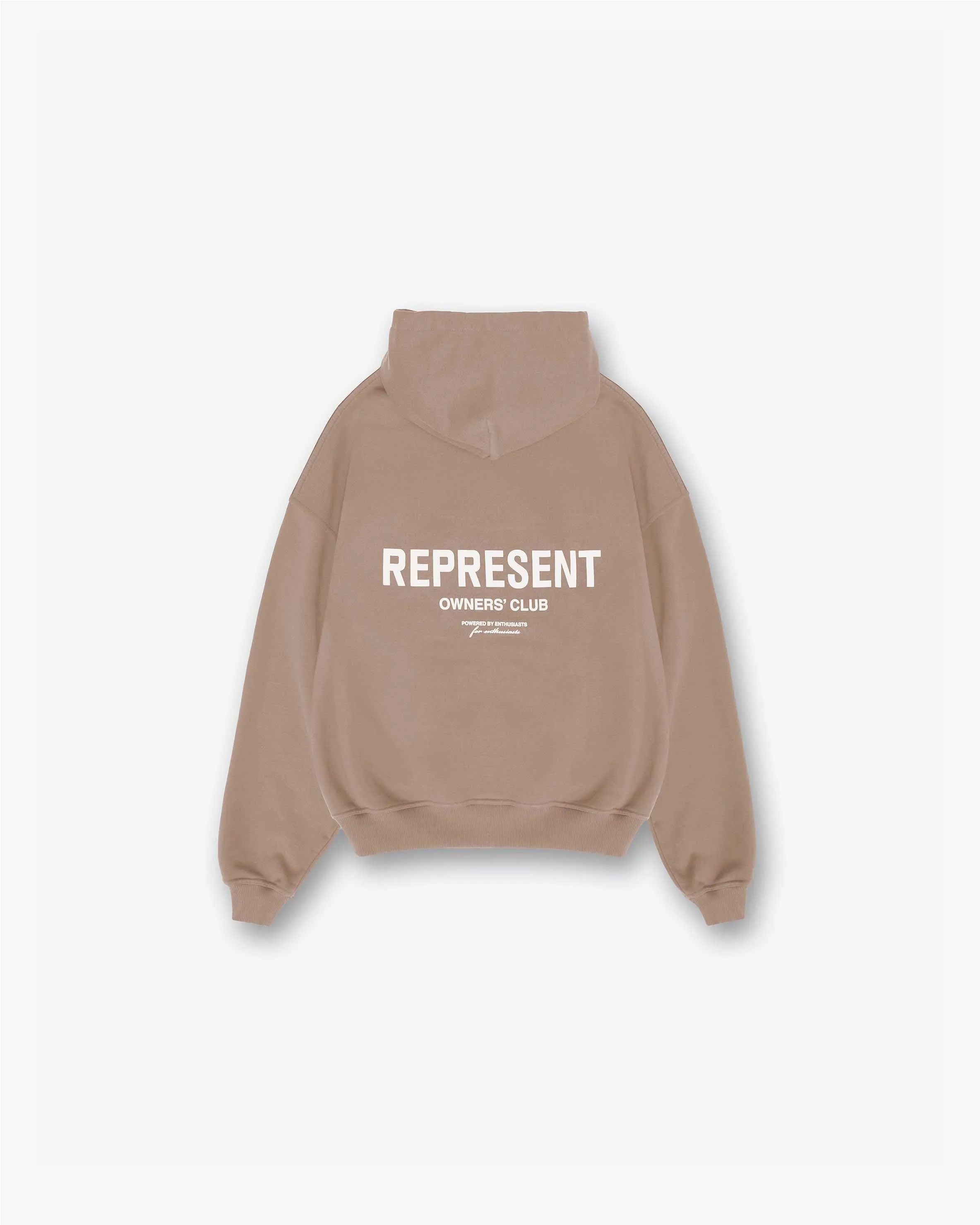 Represent Owners Club Zip Hoodie - Stucco