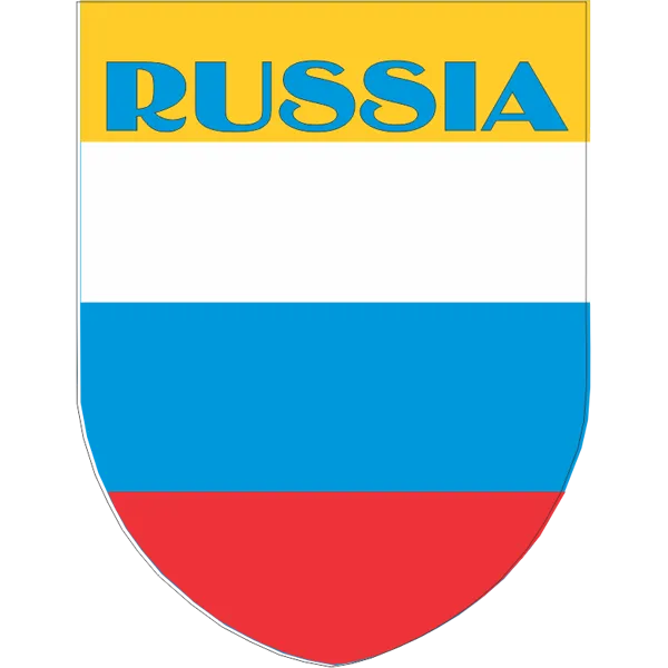 Russia Flag Shield Style