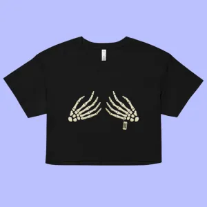 Skeleton Boobs Crop Top