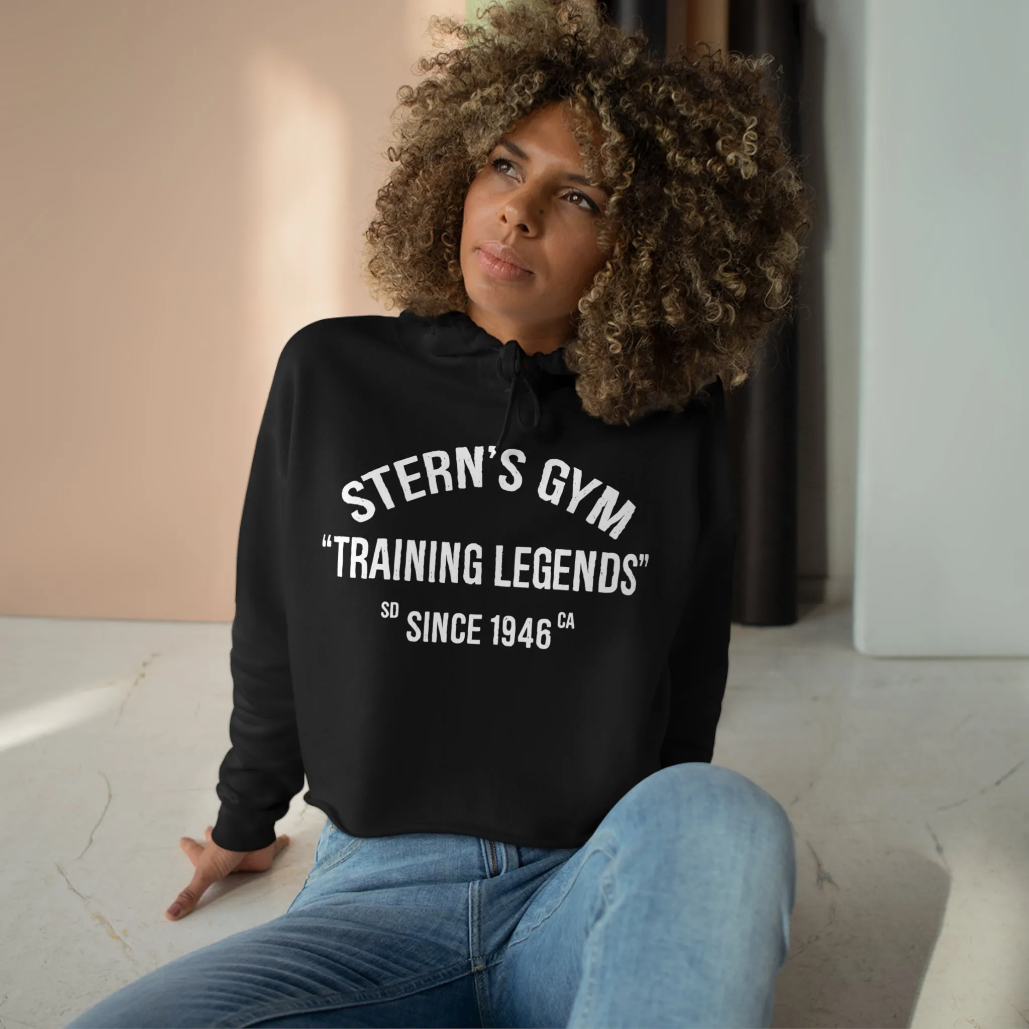 Stern's Cropped Hoodie