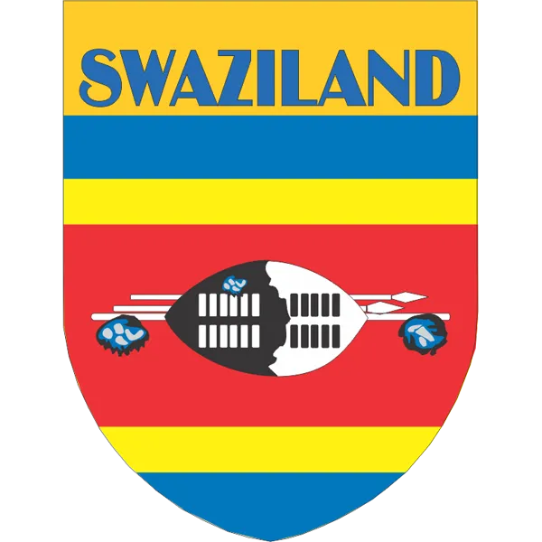 Swaziland Flag Shield Style