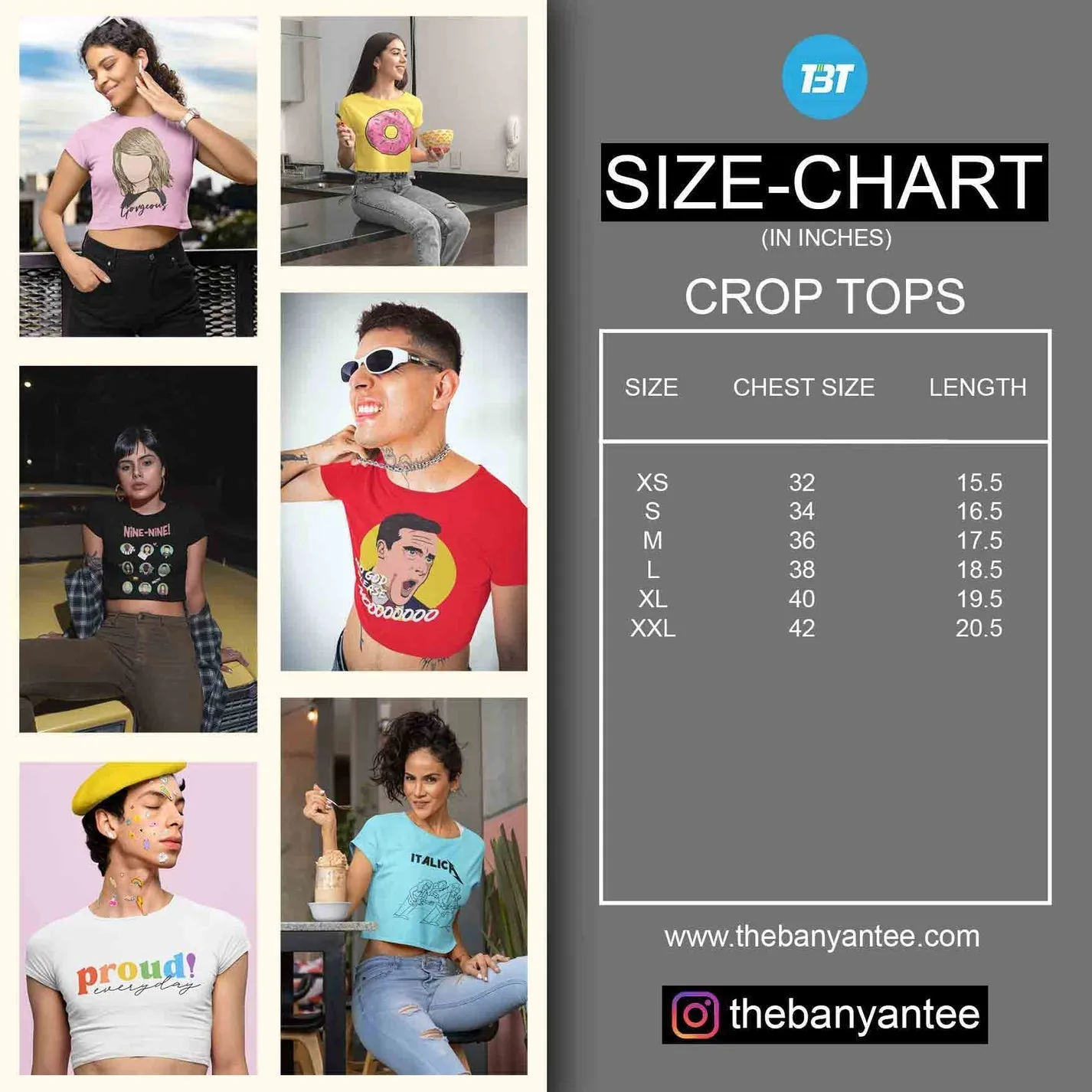 The Big Bang Theory Crop Top - Bazinga