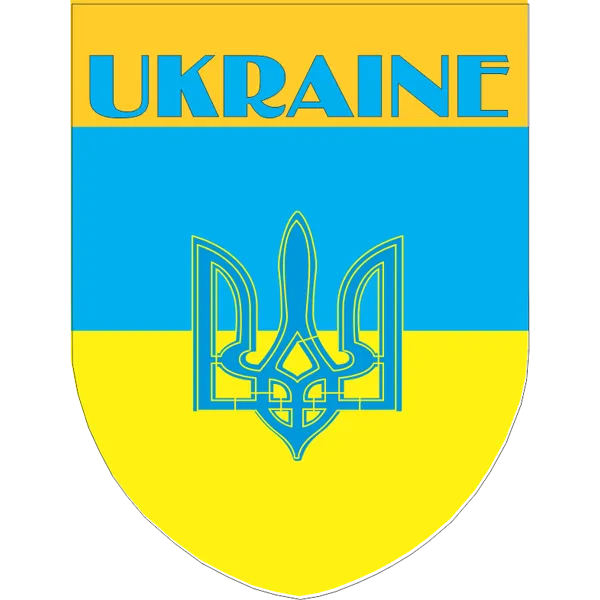 Ukraine Flag Shield Style