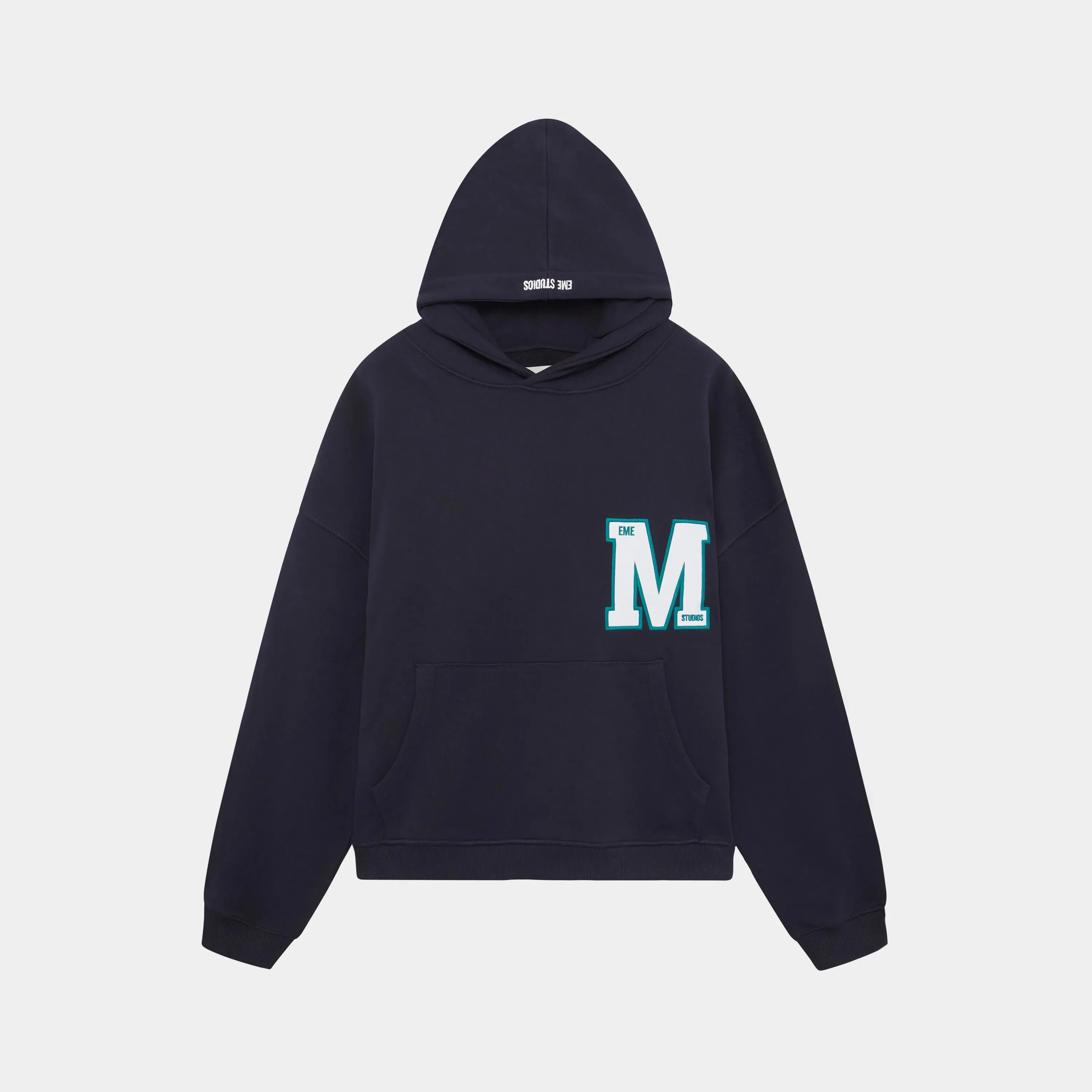 Wrap Up Navy Oversized Hoodie